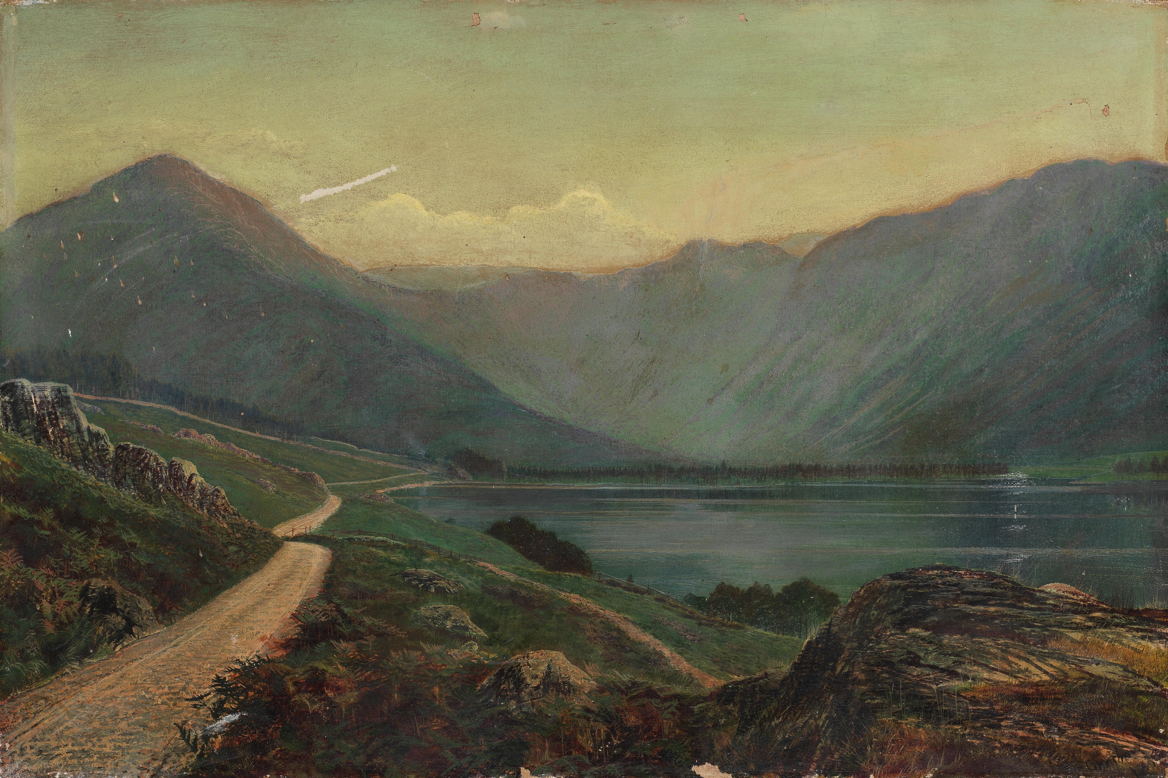 A View of Buttermere, John Atkinson Grimshaw (1836–1893)