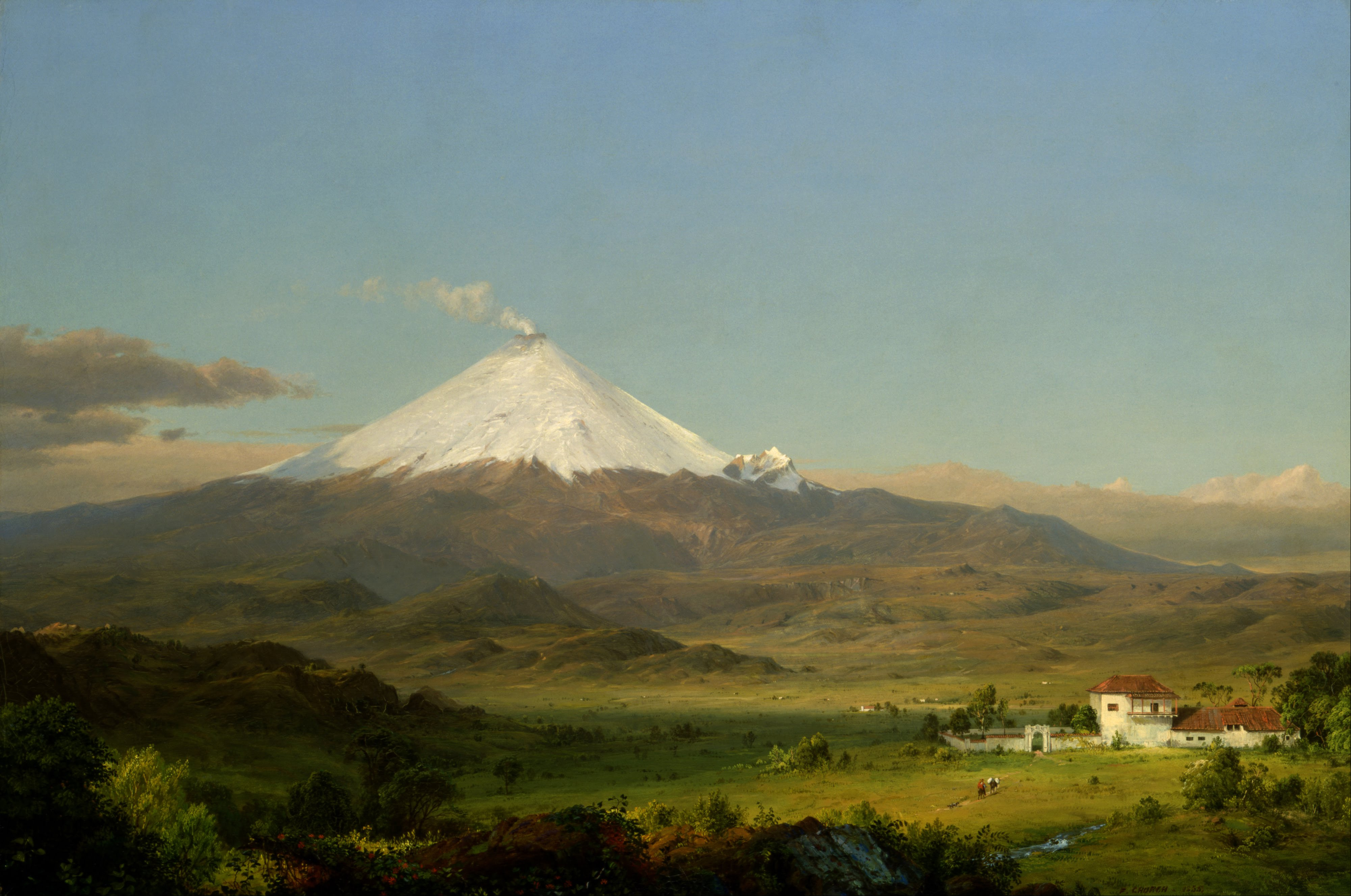 Cotopaxi, Frederic Edwin Church (1855)