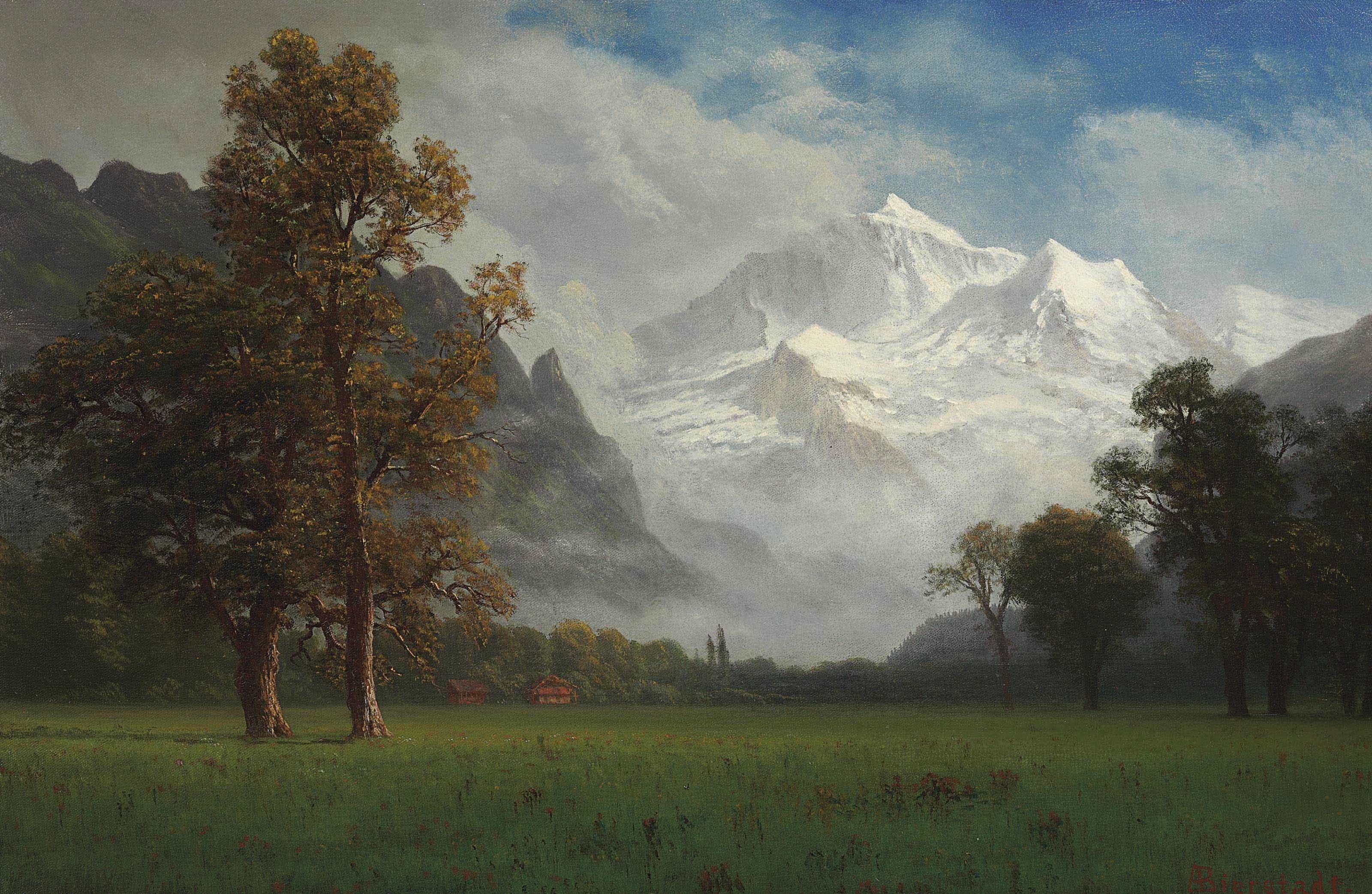 Jungfrau, Albert Bierstadt (1830–1902)