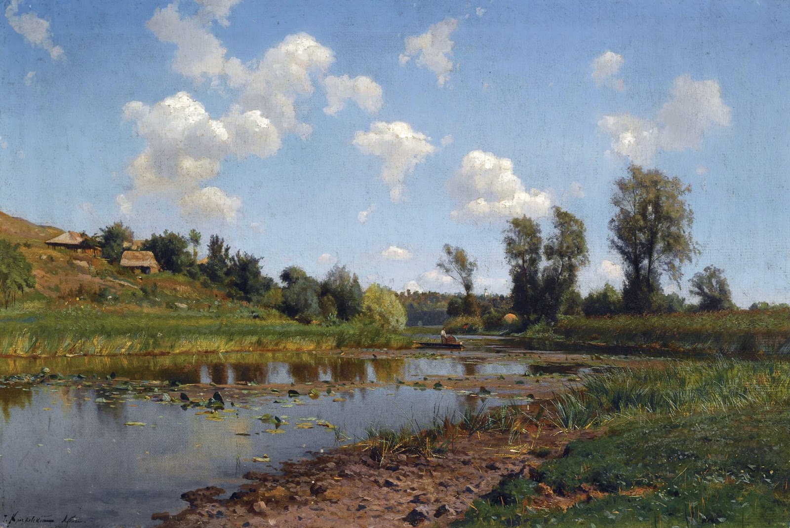 View Near Lubni, Ukraine, Iosif Evstafevich Krachkovsky (1854–1914)